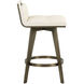 Arizona 32.5 inch Castillo Cream Swivel Counter Stool, Swivel